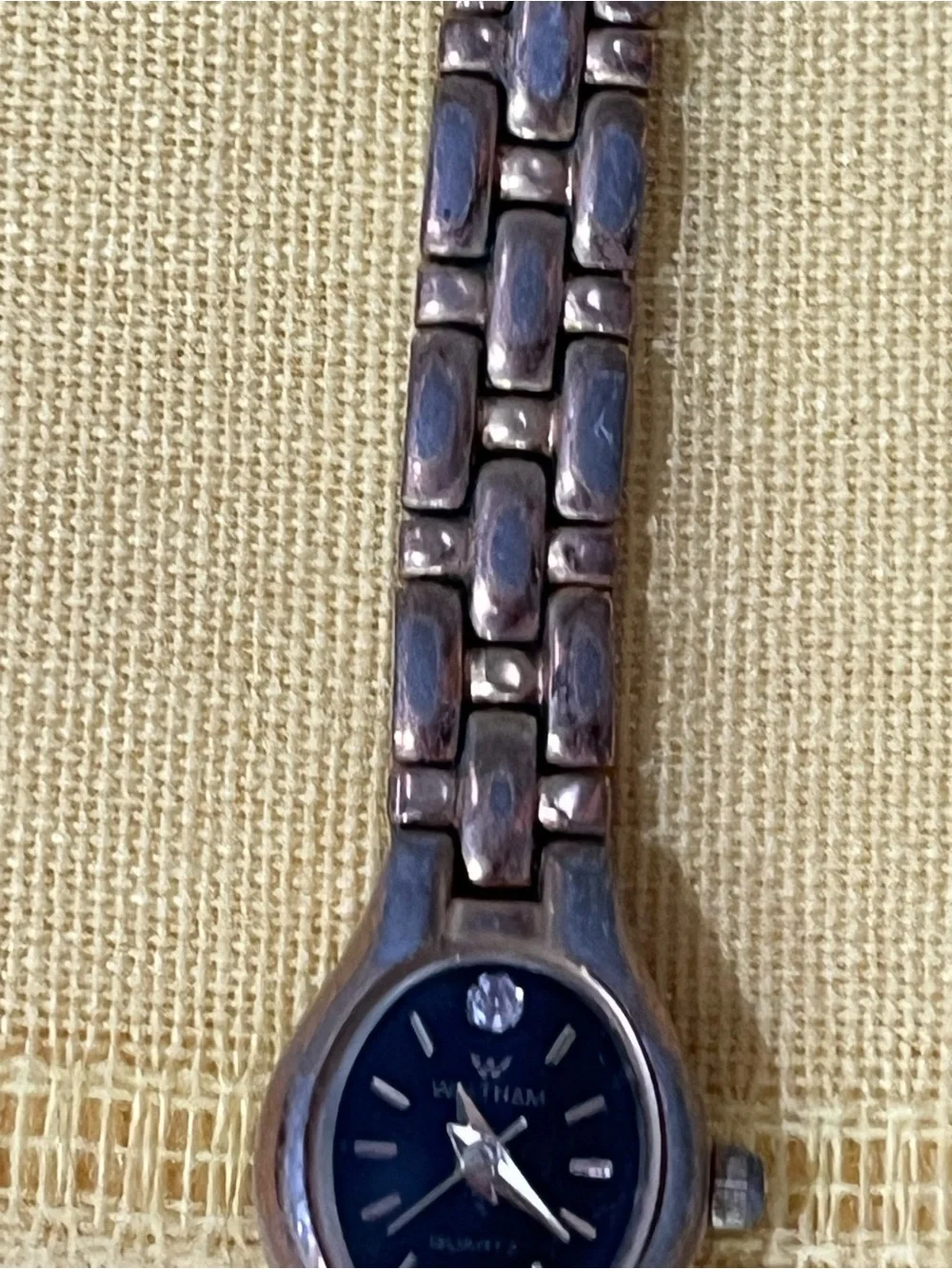 Vintage Waltham Diamond Quartz Watch